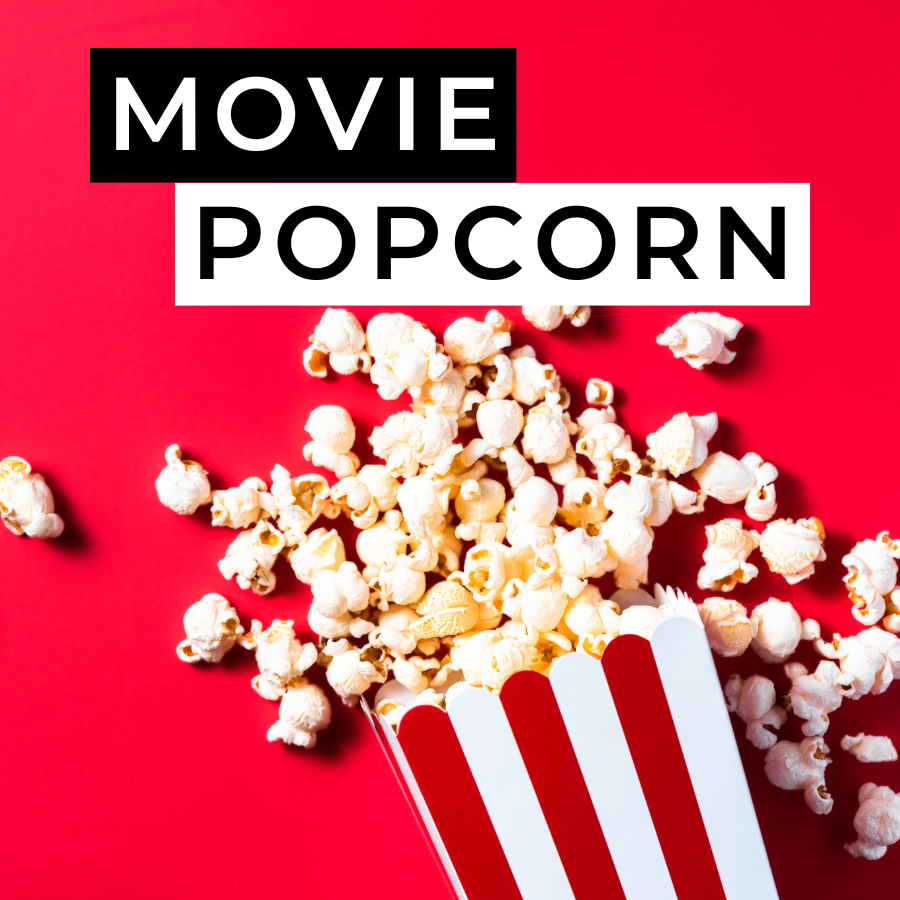 Movie Popcorn Candle My Site